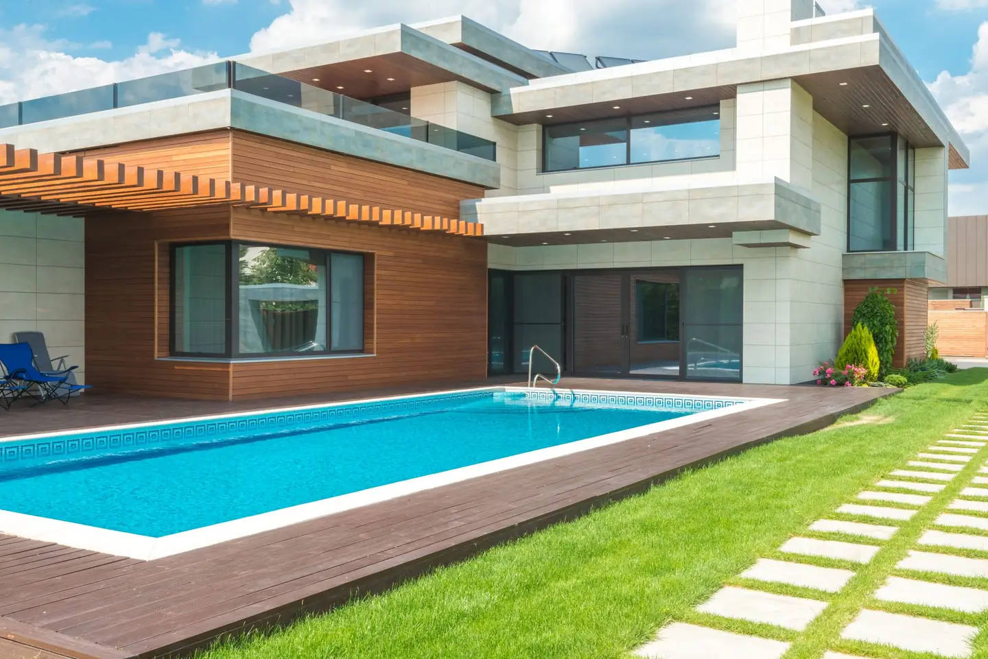 Swimming pool built in Harefield, NSW